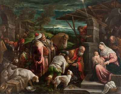 Anbetung der Heiligen Drei Könige von Jacopo Bassano
